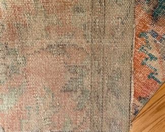 Vintage Persian Rug (Turkey). Measures 3' W x 7’ 10”. Photo 2 of 3.