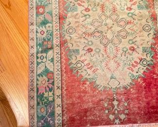 Persian Runner. Measures Approximately 3' 2” x 6’ 12”. Photo 2 of 2.