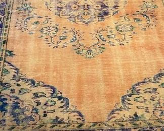 Moroccan or Turkey Rug. Measures 6' x 9' 1". Photo 1 of 3.