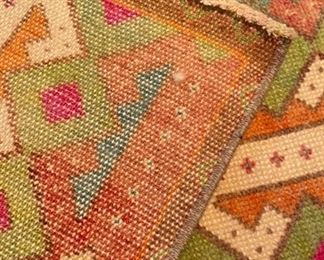 Turkish Prayer Rug. Measures 3' x 5'. Photo 2 of 2.