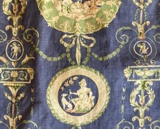 Two Sets of Vintage Pierre Deux Curtains. Panels in One Pair Measure 44" W x 97" L; Panels in Second Pair Measure 148" W x 97" L. Photo 1 of 2.