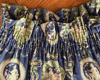 Two Sets of Vintage Pierre Deux Curtains. Panels in One Pair Measure 44" W x 97" L; Panels in Second Pair Measure 148" W x 97" L. Photo 2 of 2.