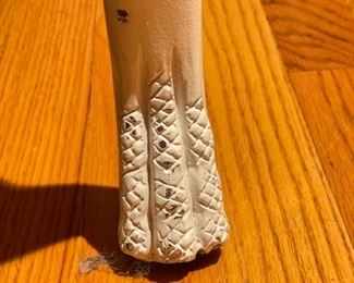 Silk Upholstered Arm Chair. Photo 5 of 5.