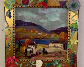 Fern Isabel Coppedge Oil on Canvas. Measures 12" x 12". Photo 1 of 2.