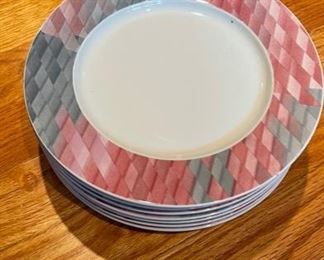 Set of 7 Villeroy & Boch Collage Salad Plates. Photo 1 of 2.