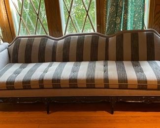 Three-Seat Mid-Centre Sofa with Ebony Frame. Photo 1 of 2.