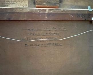 Francis Sartorius (British, 1734 - 1804). Lord Darlington's Champion Beating Mr. Heathcote's Water. Measures approximately 36" W x 28" H. Photo 2 of 5.