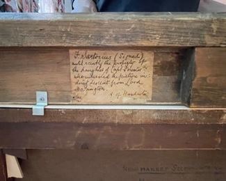 Francis Sartorius (British, 1734 - 1804). Lord Darlington's Champion Beating Mr. Heathcote's Water. Measures approximately 36" W x 28" H. Photo 3 of 5.