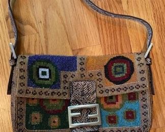 Beaded Fendi Purse.