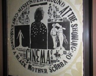 Original block print by Stephen White