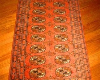 Hand-knotted Persian runner
