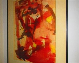 Abstract watercolor by Scott Dale