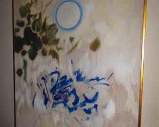 Abstract oil on canvas by Joseph McCollough