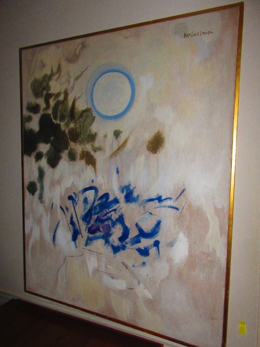 Abstract oil on canvas by Joseph McCollough