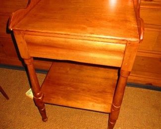 Antique one drawer stand