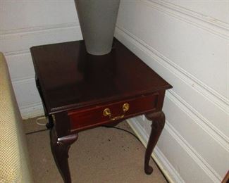 Queen Anne style side table by Harden
