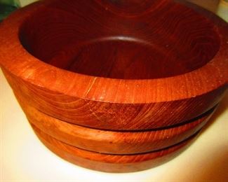 Teak bowl