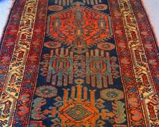 Hand woven rug
