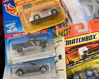 A few of a large matchbox and hot wheels collection all in box 