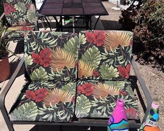 Outdoor patio furniture and Knick-knacks 