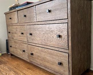 Solid wood dresser 