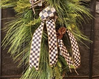 Mackenzie Childs Courtly Check  Christmas