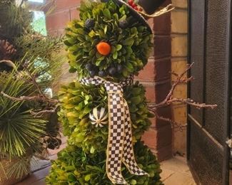 Mackenzie Childs Snowman