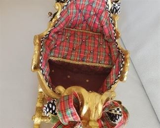 Mackenzie Childs Christmas Sled