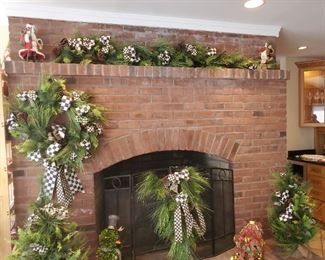 Courtly Check Christmas Decor by  
Mackenzie Childs 