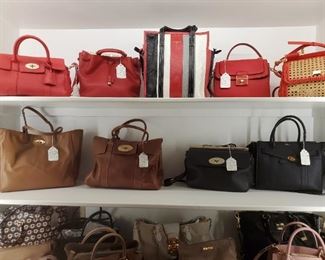 New and / or barely used leather purses