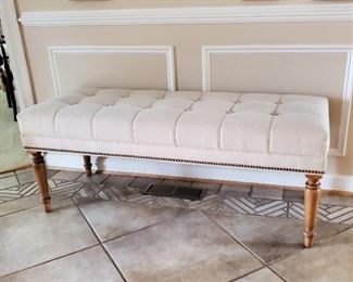 Ethan Allen  upholstered Bench 