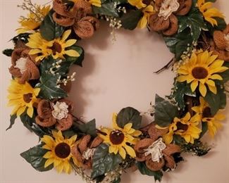 Sunflower Wreath 