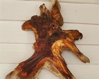 Signed Driftwood art NICE