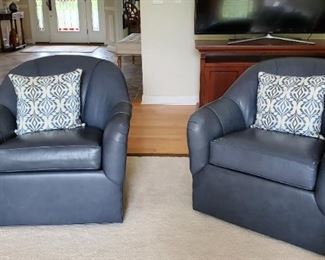 Pair of swivel Chairs 