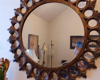 Large designer mirror