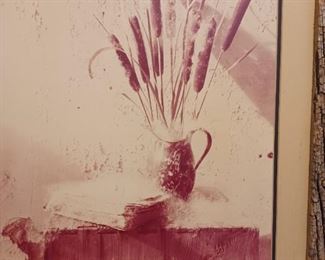 Art work,  signed, numbered