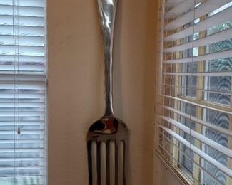 Large Fork kitchen decor 