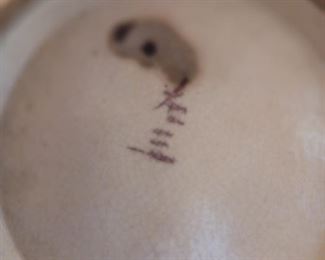 Signature on bottom of rare Japanese Vase
