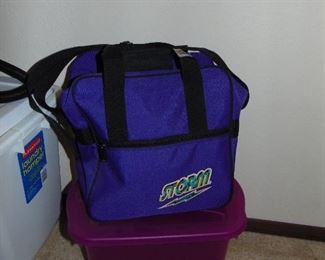 Youth bowling ball & bag