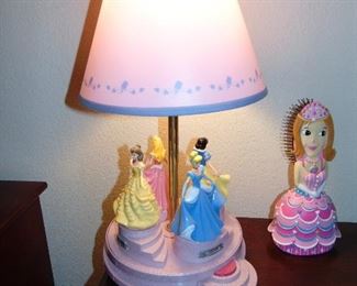 Disney princess lamp