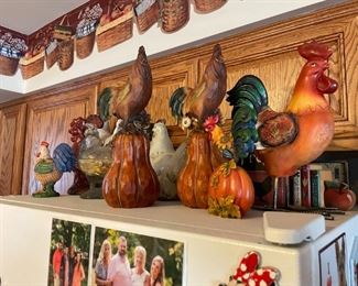 . . . more chickens and guords