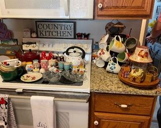 . . . stove is packed as are the counters