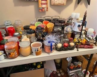 . . . candles, candles, candles!