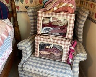 . . . a great wing chair