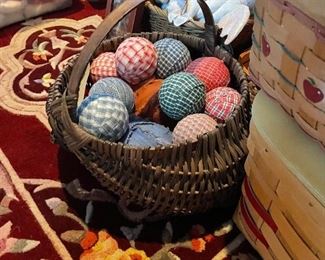 . . . fabric balls