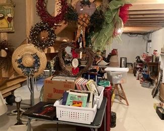 . . . great wreaths and more books