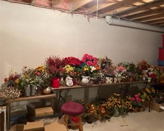 . . . great floral arrangements and stems