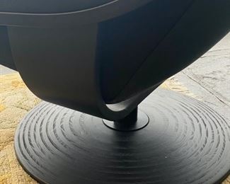 Roche Bobois Sweeden Black swivel chair- matched pair