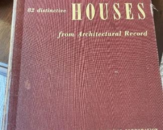Estate Sale home written up in this Architectual Record book. NFS.