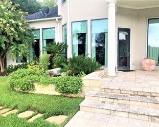 Be sure to take a few moments to enjoy the incredible back yard.